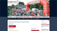 Desktop Screenshot of emmenlauf.ch